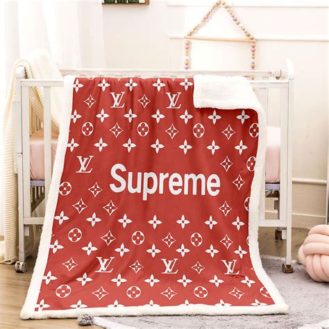 louis vuitton supreme throw blanket|louis vuitton blanket cheap.